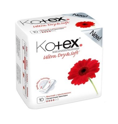 Kotex Ultra Dry&Soft