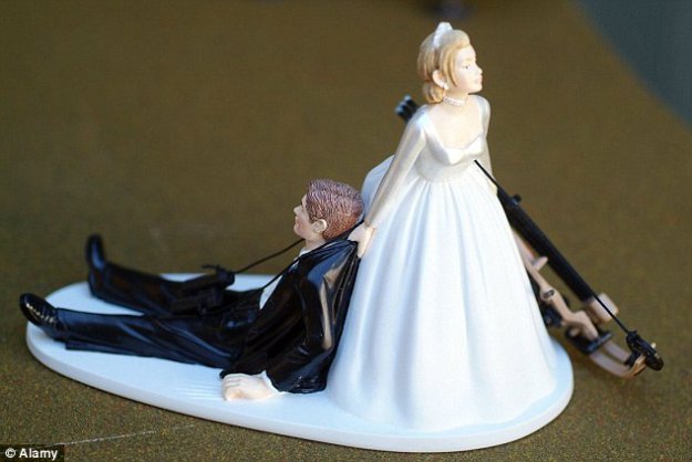 Любопытные факты про свадебные фигурки на торт