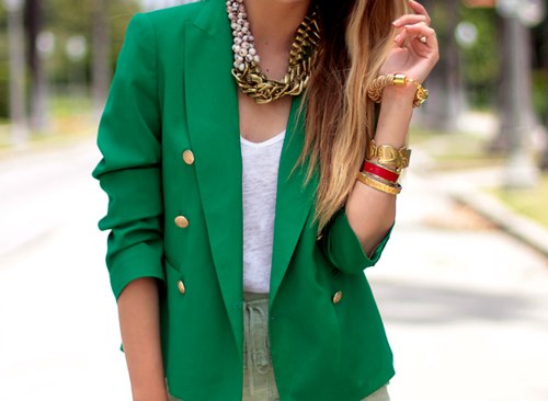 Зеленый пиджак: тонкости выбора