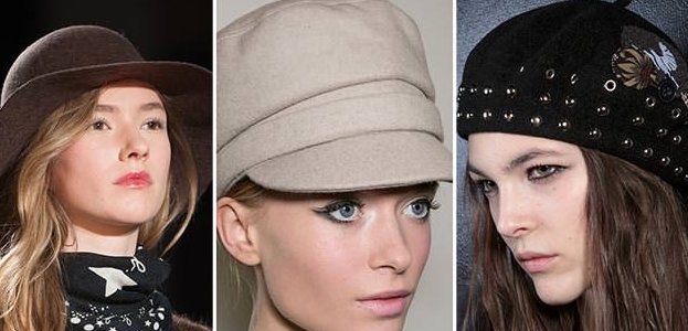 Модные женские шапки 2016