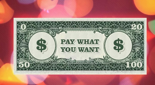 Pay What You Want – заплати, сколько хочешь
