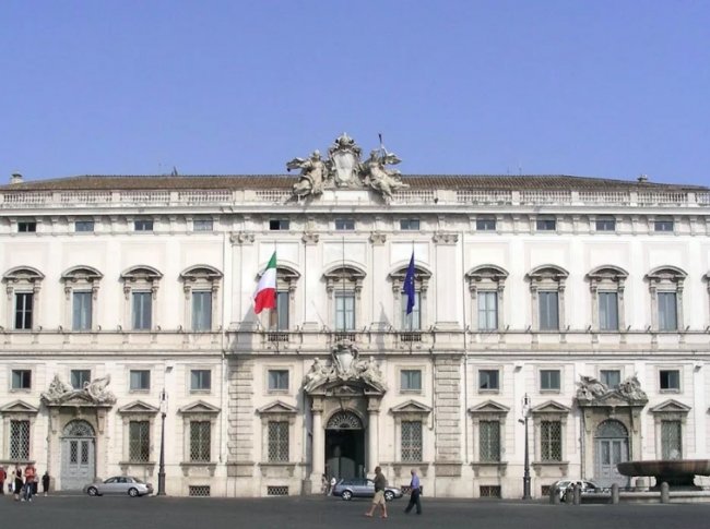 Дворец президента Италии в Риме