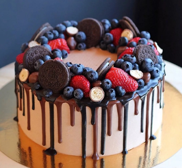 Как сделать красивый торт на день рождения
