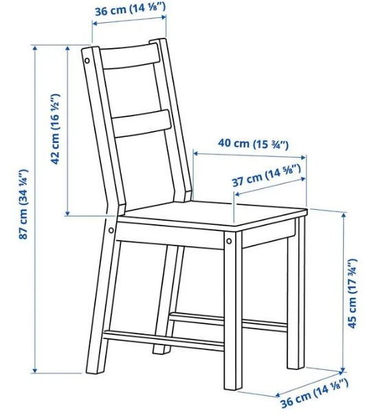 Как сделать деревянный стул своими руками 